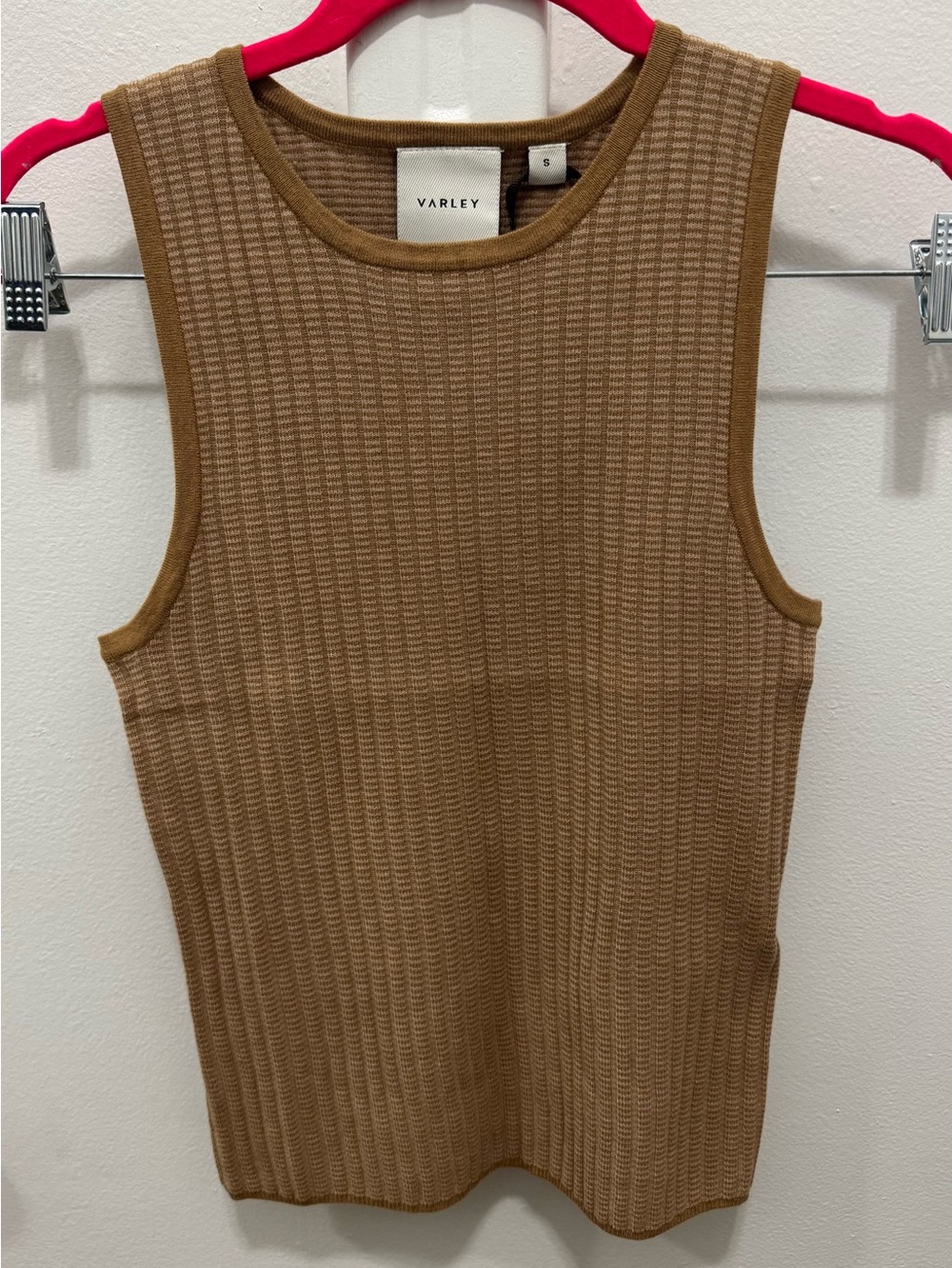 VARLEY HANSON RIB KNIT TANK - Picture 1 of 9